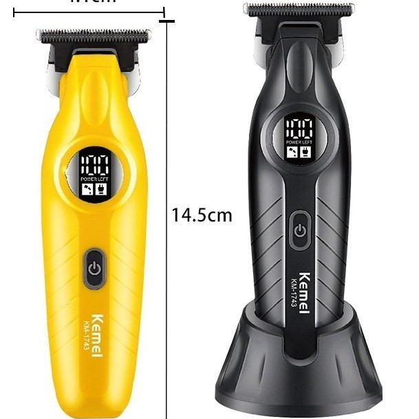 ماشین اصلاح کیمی مدل KM-1743 با تکنولوژی برش مستقیم و صفر زن