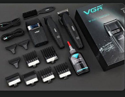 ست ماشین اصلاح حرفهای وی جی آر مدل VGR-V640 3S