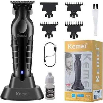 ماشین اصلاح کیمی مدل KM2299 با استند و تیغه استیل ضد زنگ