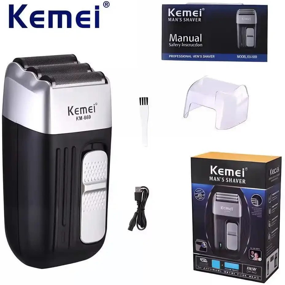 ماشین اصلاح کیمی مدل KM869 شیور سه تیغه